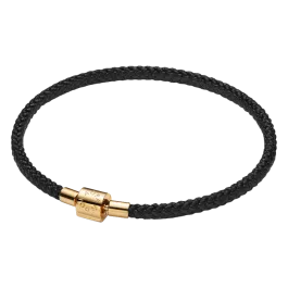 Pulseira Cordão Preto Radiante