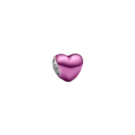 Mini Conta Coração Rosa
