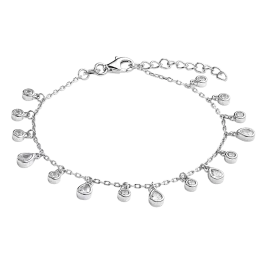 Pulseira Fika Prateada