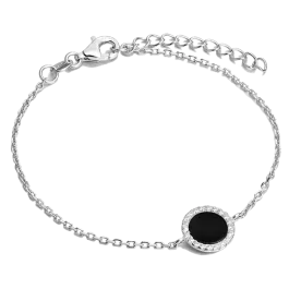 Pulseira PIETRA Círculo Onix M