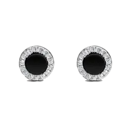 Brincos PIETRA Círculo Onix