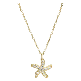 Colar FIKA Estrela Dourado