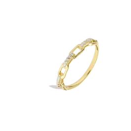 Anel Join Dourado
