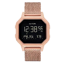 Relógio Feminino Siren Milanese Rosa Dourado