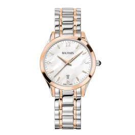 Relógio de Senhora Classic R Bicolor Mostrador Madrepérola