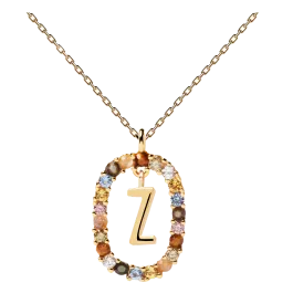 Colar Letra Z Dourado