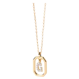 Colar Mini Letters G Dourado