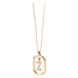 Colar Mini Letters Z Dourado
