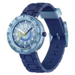 Relógio Flik Flak de criança azul