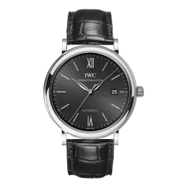 PORTOFINO AUTOMÁTICO PRETO PELE PRETA