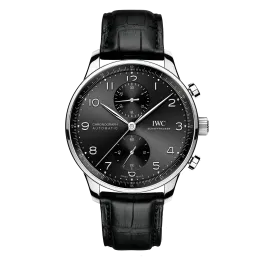 PORTUGUESA CRONO AUTO AÇO CROCO PRETO