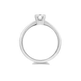 Anel Solitário Forever Ouro Branco 0.15ct