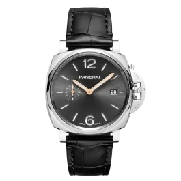 LUMINOR DUE AÇO 42 BLACK