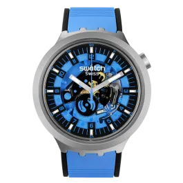 Relógio Swatch homem Aço Azul
