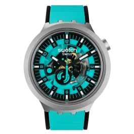 Relógio Swatch homem Aço Azul Verde