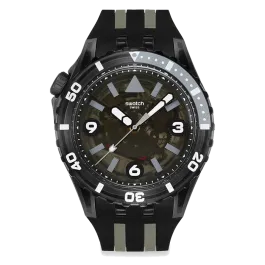 Relógio Swatch Scubaqua Preto