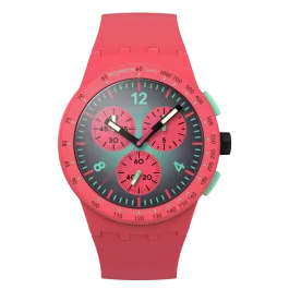 Relógio Swatch mulher Cronógrafo Rosa