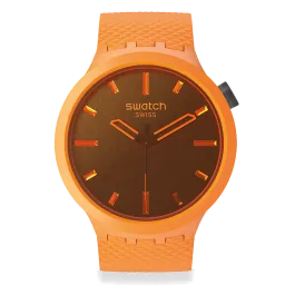 Relógio Swatch homem Laranja