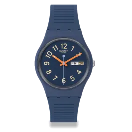 Relógio Swatch homem Azul Data