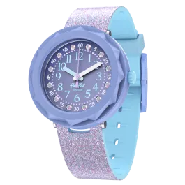 Relógio Flik Flak de criança lilás
