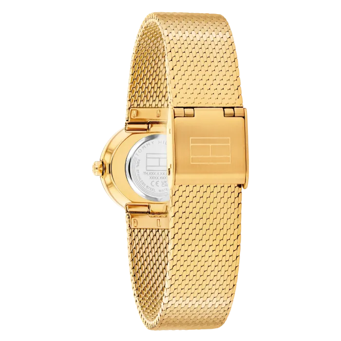 Relógio Mulher Aço IP Dourado