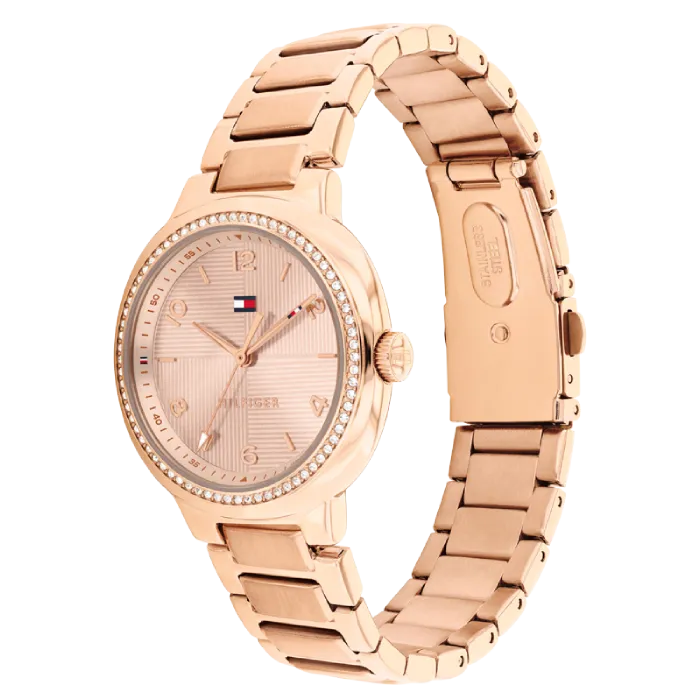 Relógio Mulher Aço IP Rosa