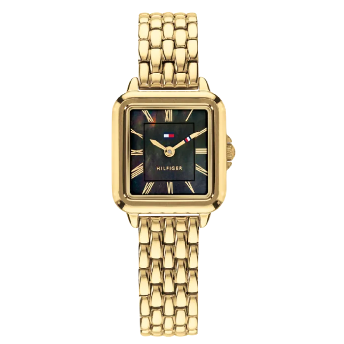 Relógio Mulher Aço IP Dourado