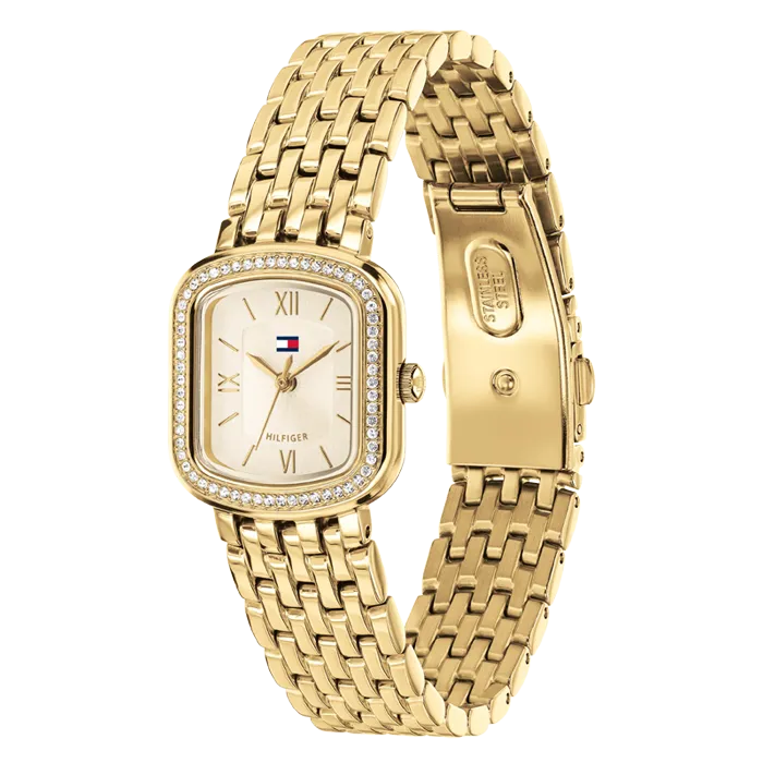 Relógio Mulher Aço Dourado