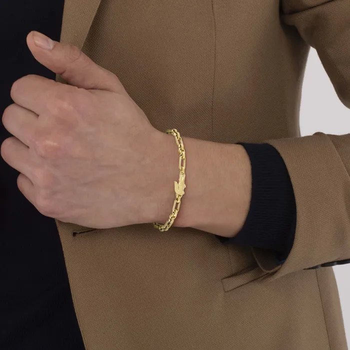 Pulseira Arthor Aço Dourado