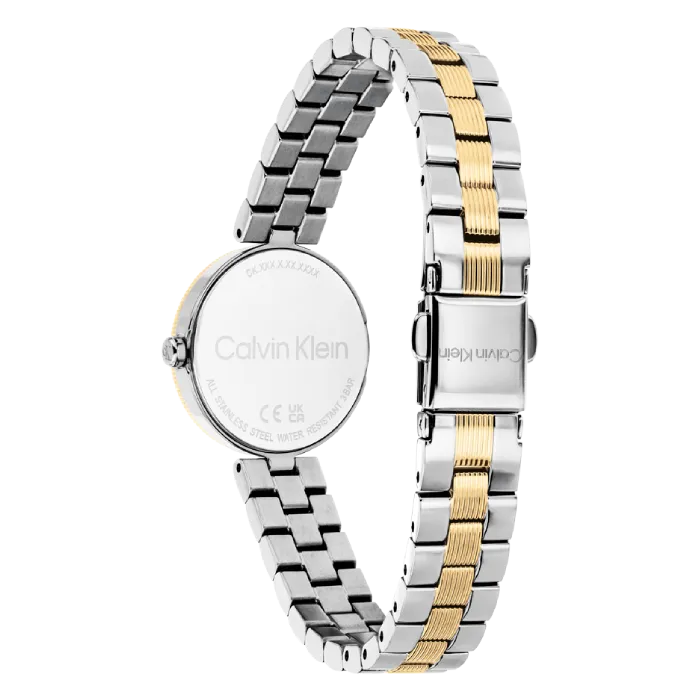 Relógio Senhora Bicolor Aço e Dourado