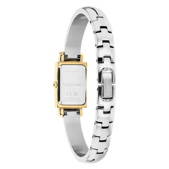Relógio Senhora Bicolor Aço e Dourado