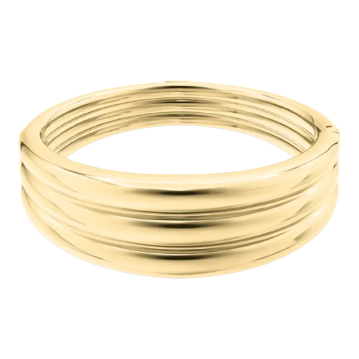Pulseira Mulher Aço Dourado image 0