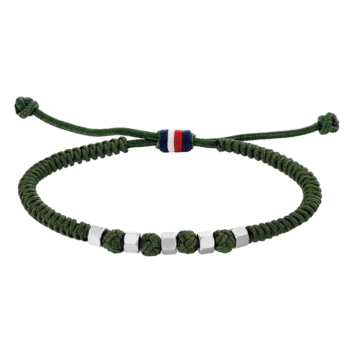 Pulseira Homem Aço e Nylon