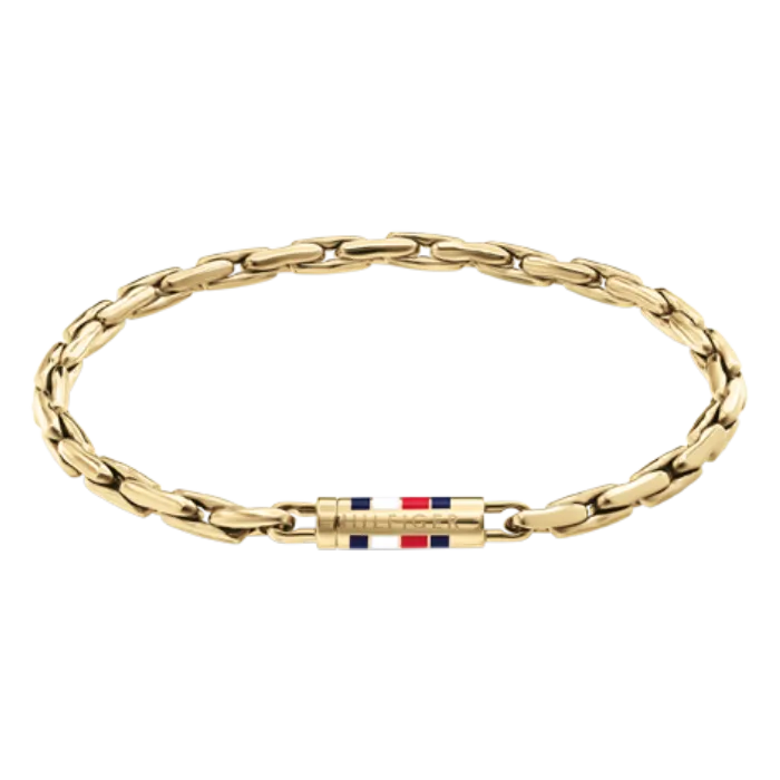 Pulseira Homem Aço Dourado