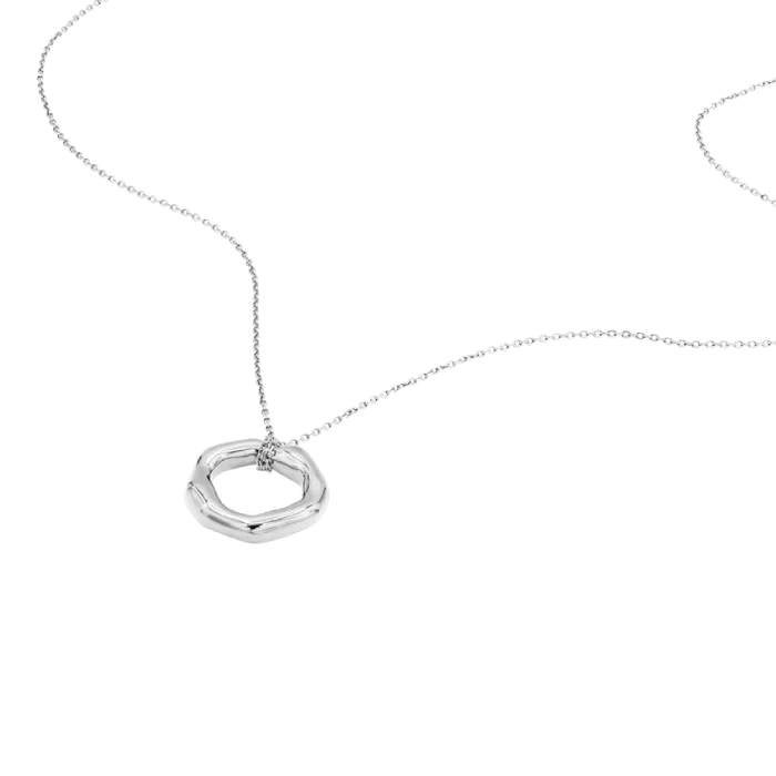 Colar Senhora em Aço