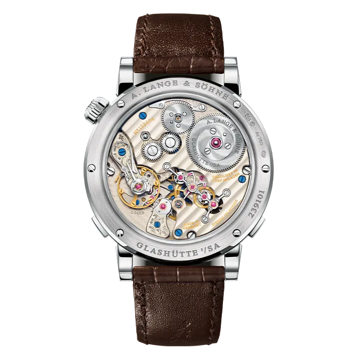 Zeitwerk Date in 750 white gold