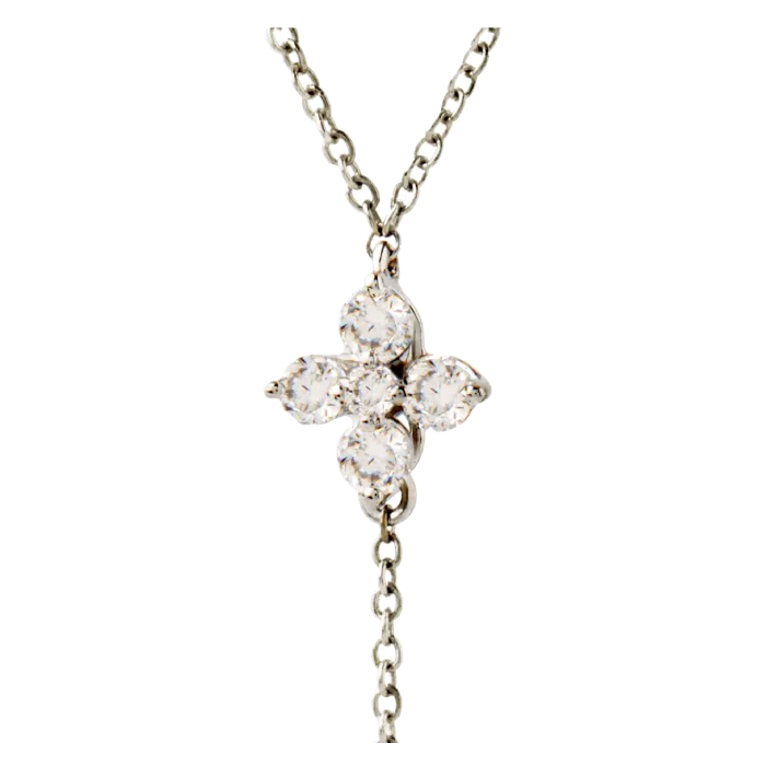 Colar Maggie Ouro e Diamantes