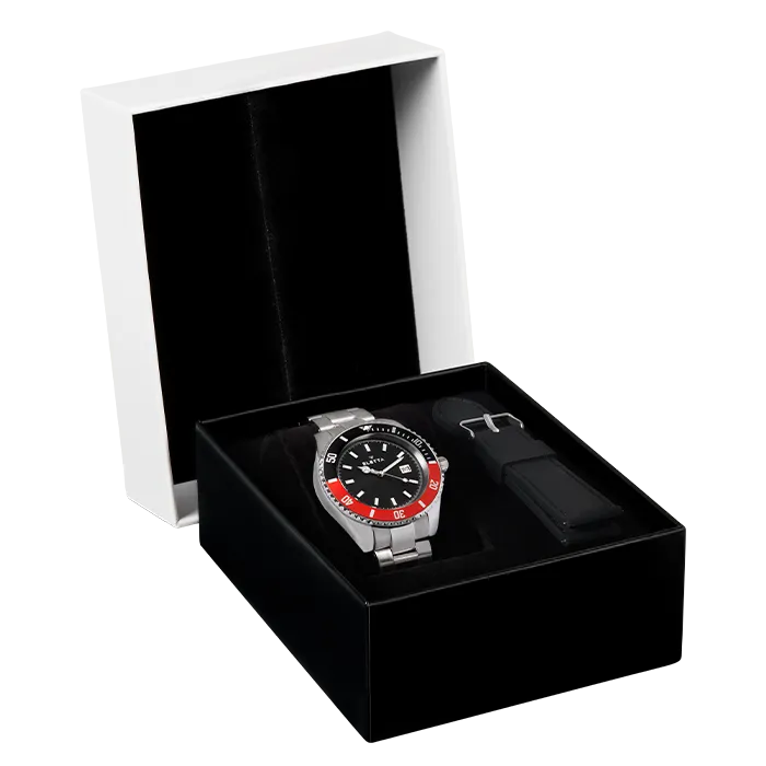 Box Relógio Homem Ocean Rider Black