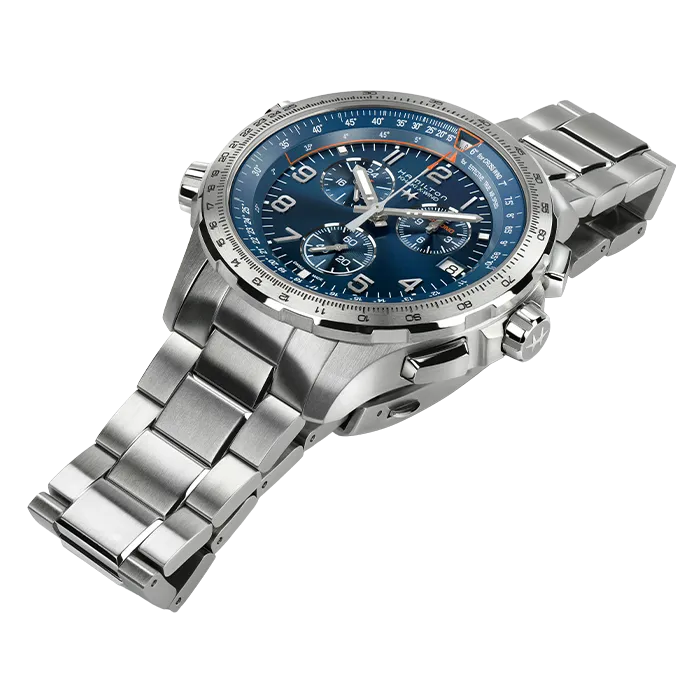 Relógio Homem Hamilton Khaki Aviation X-Wind GMT
