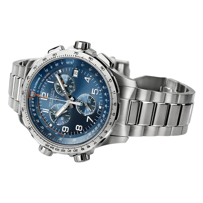 Relógio Homem Hamilton Khaki Aviation X-Wind GMT