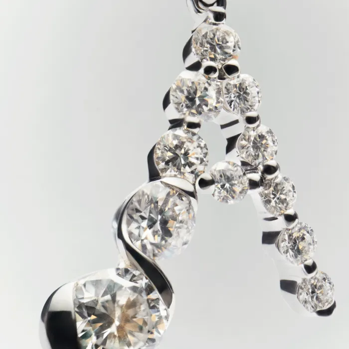 Pendente Inicial A Our Diamantes