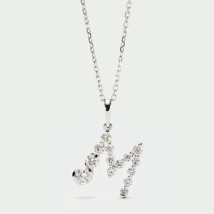 Pendente Inicial M Our Diamantes