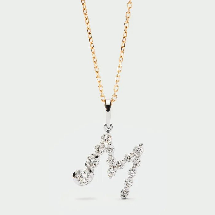 Pendente Inicial M Our Diamantes