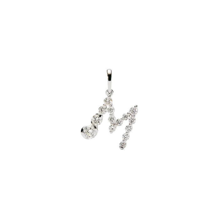 Pendente Inicial M Our Diamantes