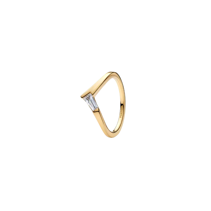 Anel Baguette Tiara