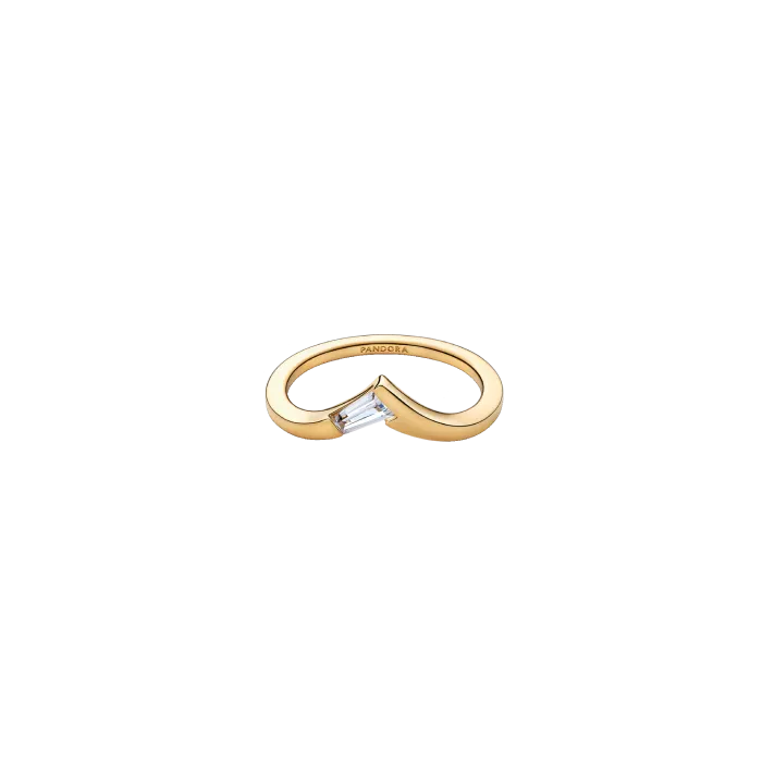 Anel Baguette Tiara