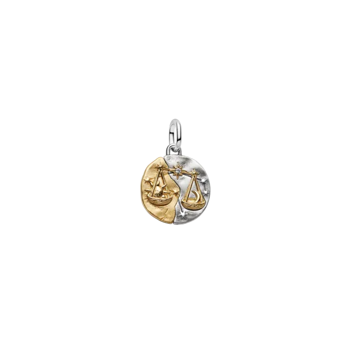 Conta Medalhão Zodíaco Balança