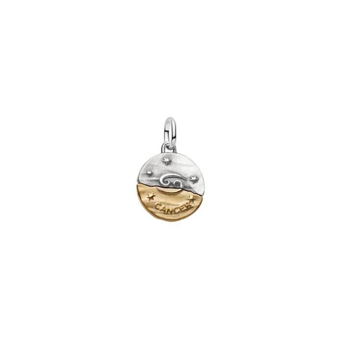 Conta Medalhão Zodíaco Caranguejo