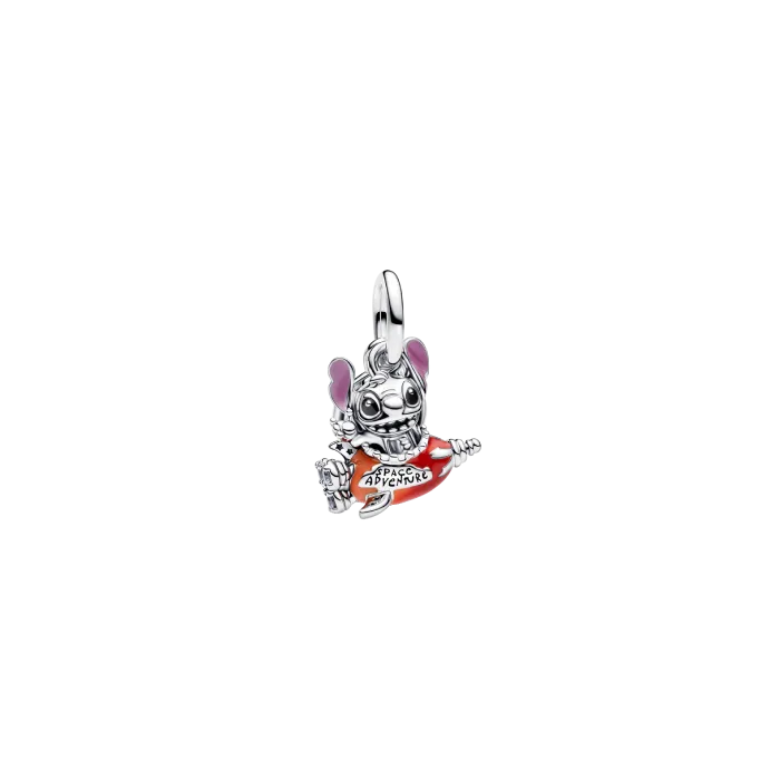 Conta Pendente Foguetão Stitch Disney