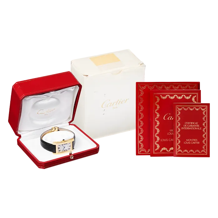 Relógio Cartier Tank Américaine Data
